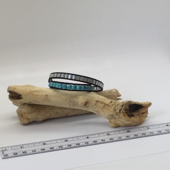 Jodi’s Paper Beads and More Jewelry - Bracelet, Handmade, double wrap, paper…